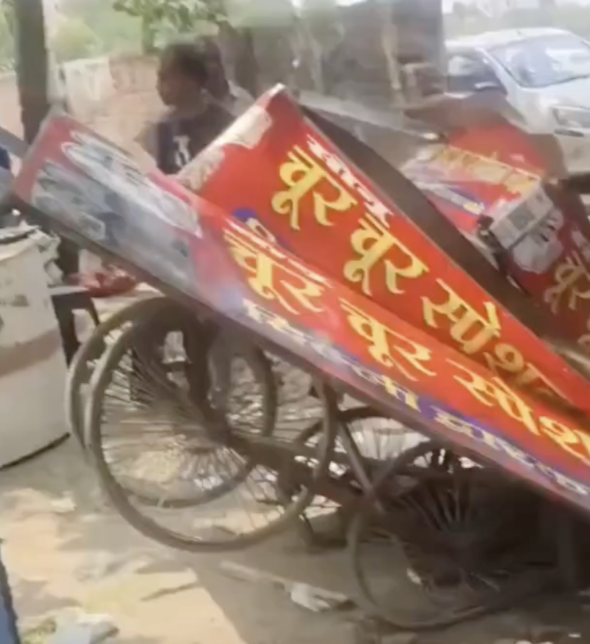 Rashtriya Bajrang Dal Leader Bulldozes Muslim Vendor’s Stall, Demands Name Change Based on Religion