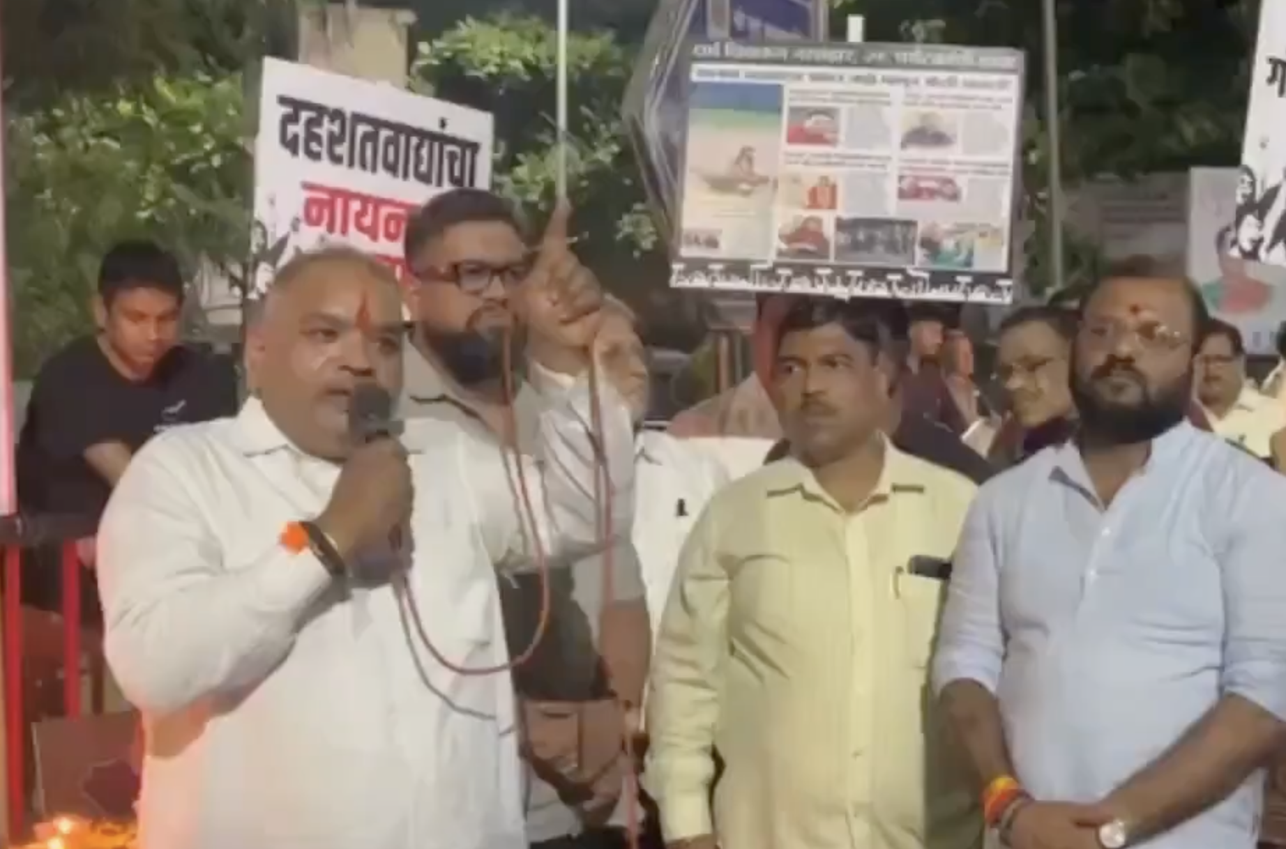 Pahalgam Protest Speakers Call for Muslim Boycott & Threatens Violence in Navi Mumbai