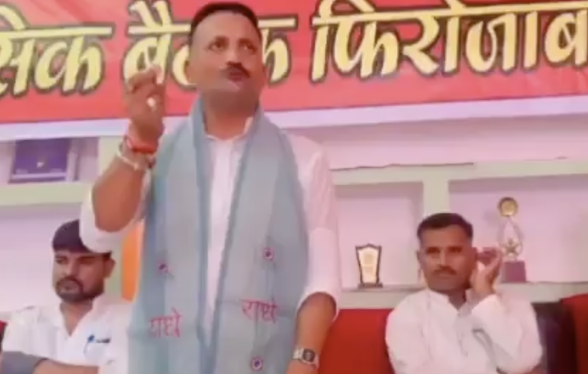 In Firozabad, Bajrang Dal Leader Spreads Violent Anti-Muslim Hate; Promotes Militant ‘Self-Defense’