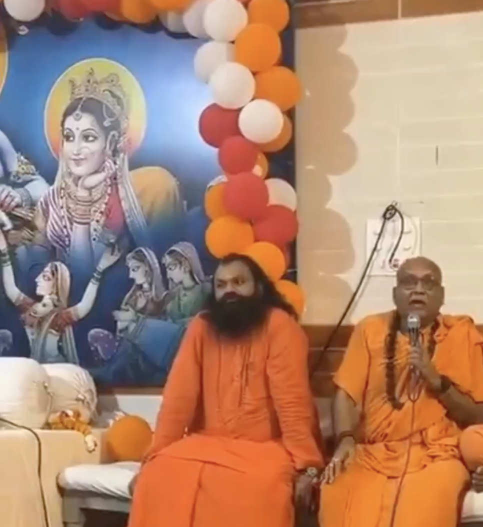 In Haridwar, Hindu Leader Threatens Muslims; Spreads Infiltration Lie