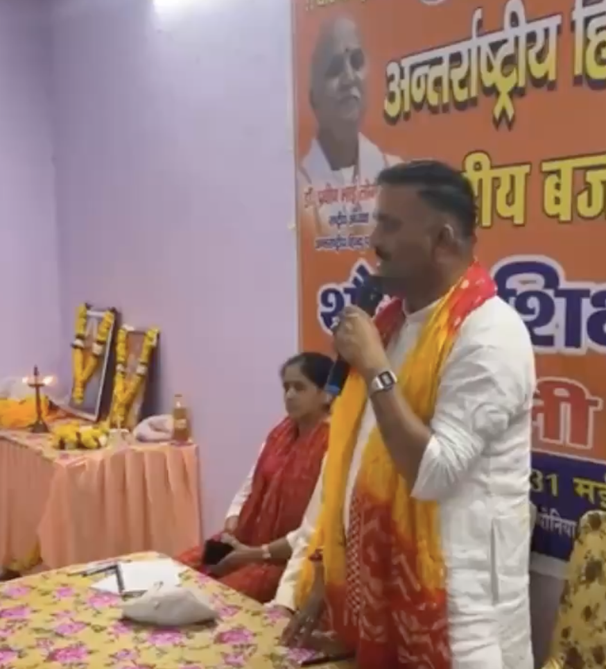 In Indraprastha, Bajrang Dal Leader Calls For Killing Muslims; Urges Boycott And Marriages To Muslim Women