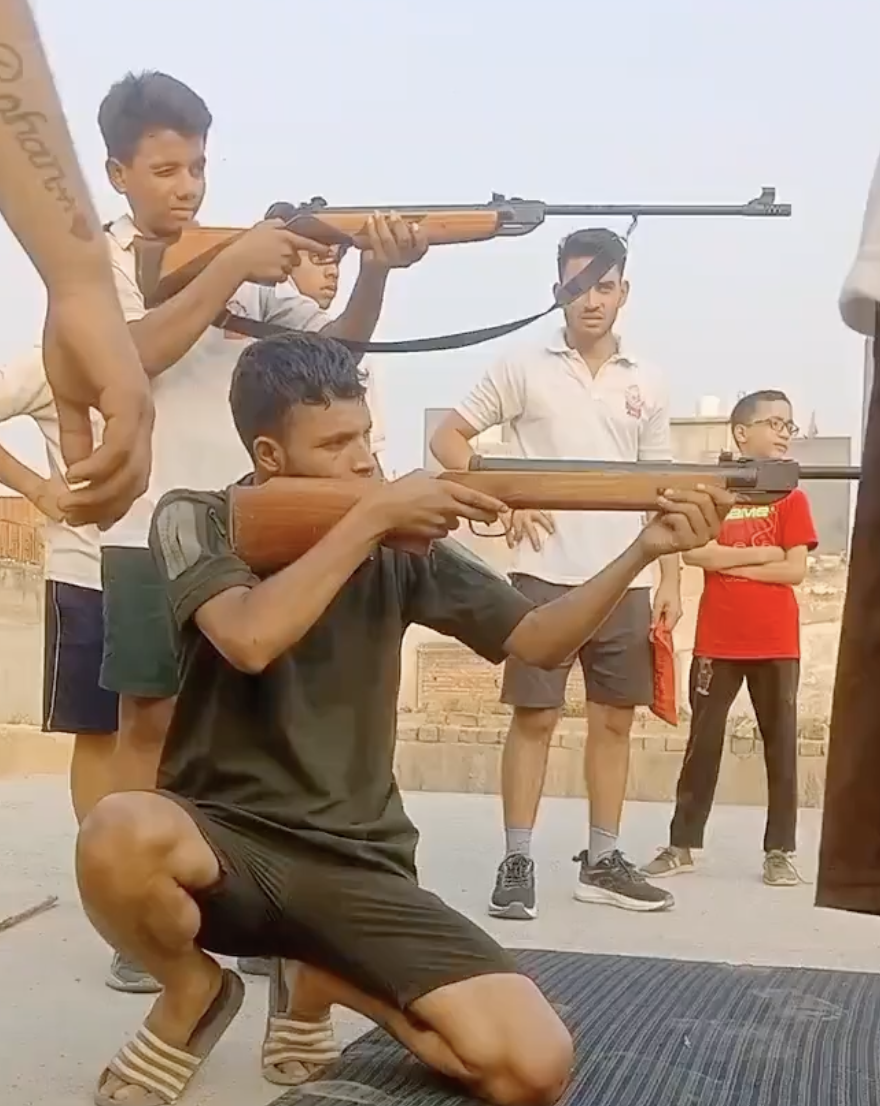 In Champawat, Bajrang Dal Camp Trains Youth With Guns; Week-Long Weapons Program Held