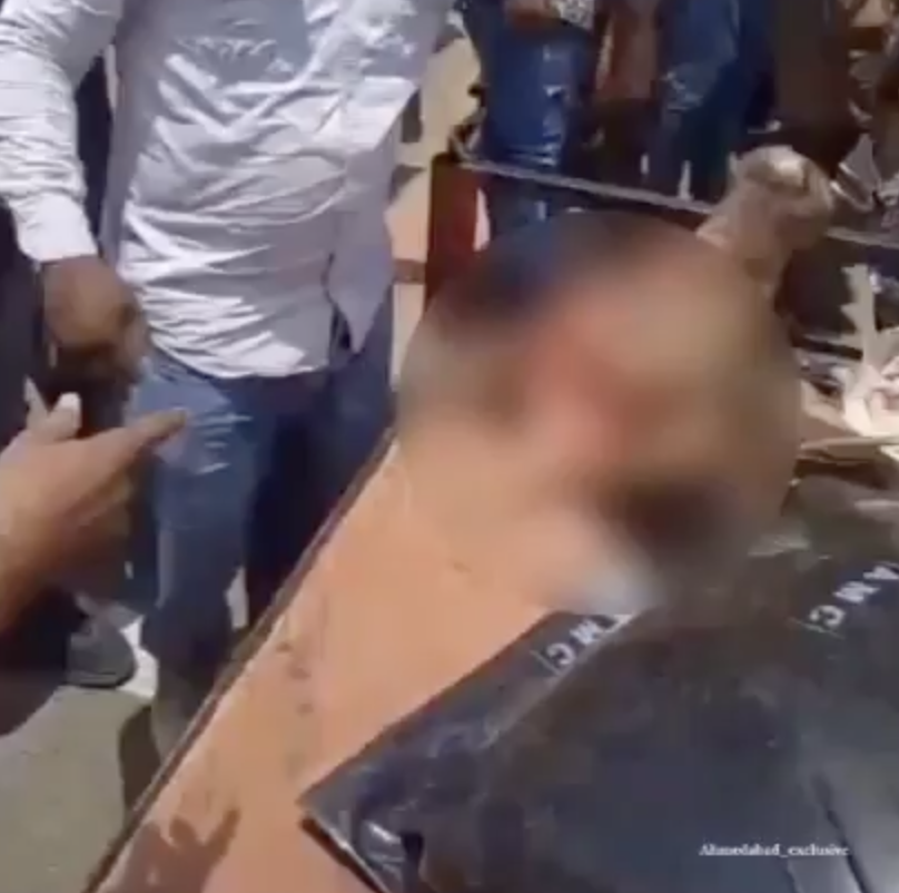 In Thakkarnagar, cow vigilantes chant violent threats; mob suspects woman carried beef