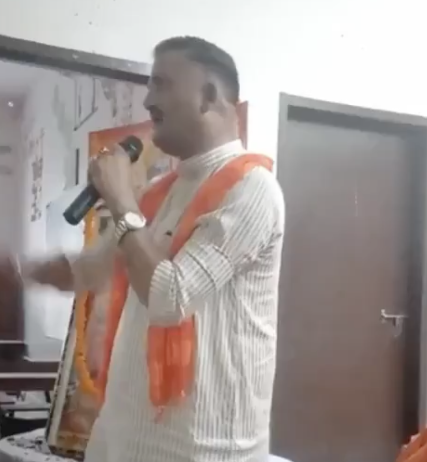 In Bhiwani, Bajrang Dal leader glorifies violence; spreads hate and calls for temple reclamation