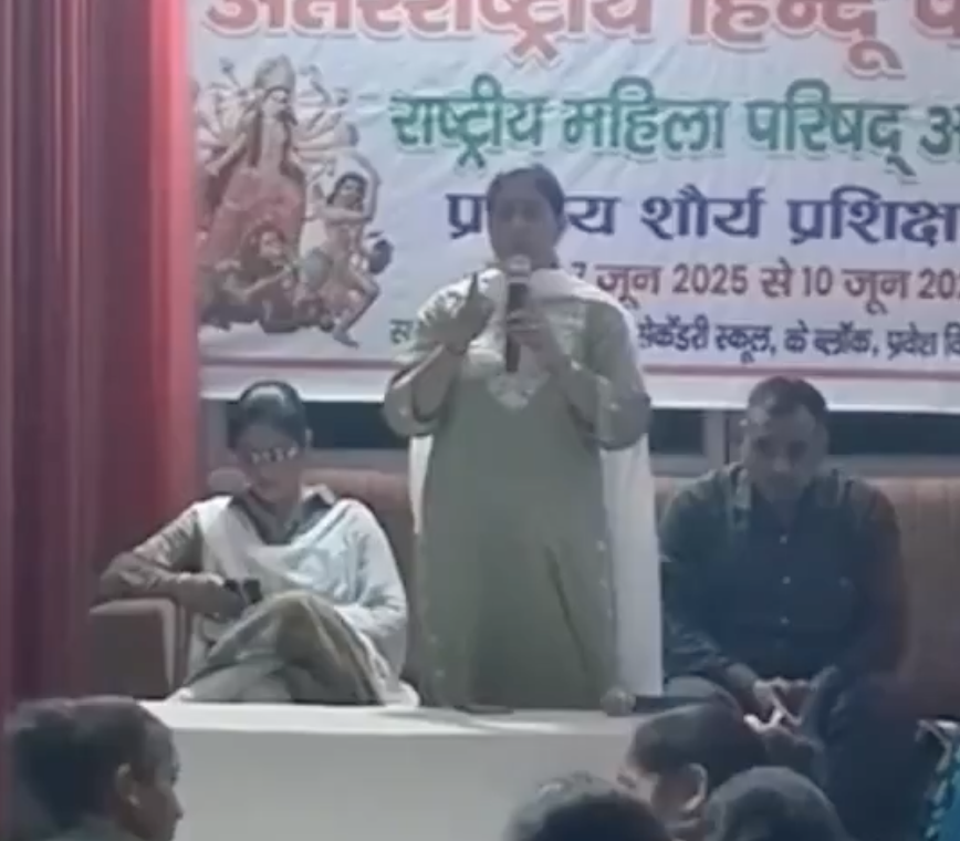 In Meerut, VHP leader urges women to arm themselves, report friends dating non-Hindus