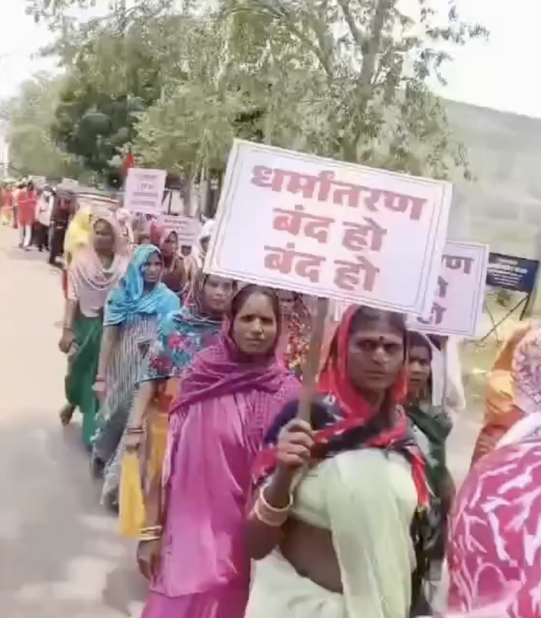 In Kurud, Hindu nationalist protest calls for killing alleged ‘love jihadis’