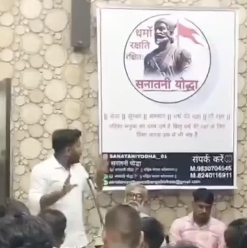 In Kolkata, far-right speaker urges weaponisation; claims Kashmiri Muslims reject Constitution