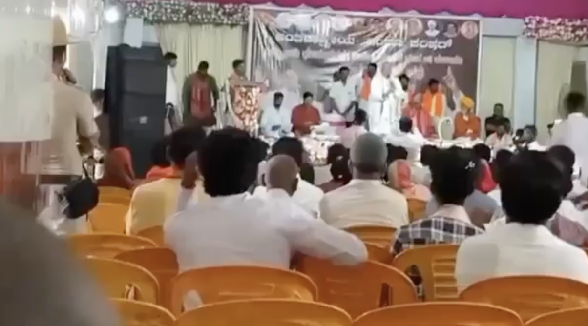 In Jevargi, Praveen Togadia celebrates Babri demolition; fearmongers about Muslim growth