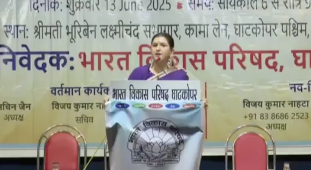 In Ghatkopar, Kajal Hindustani delivers hate speech; vows to demolish Aurangzeb’s grave