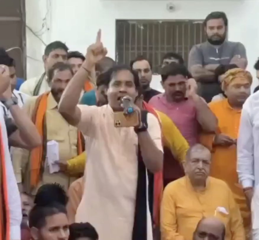 In Mathura, Cow Vigilante Threatens Muslims and Vows to Remove Meat Shops