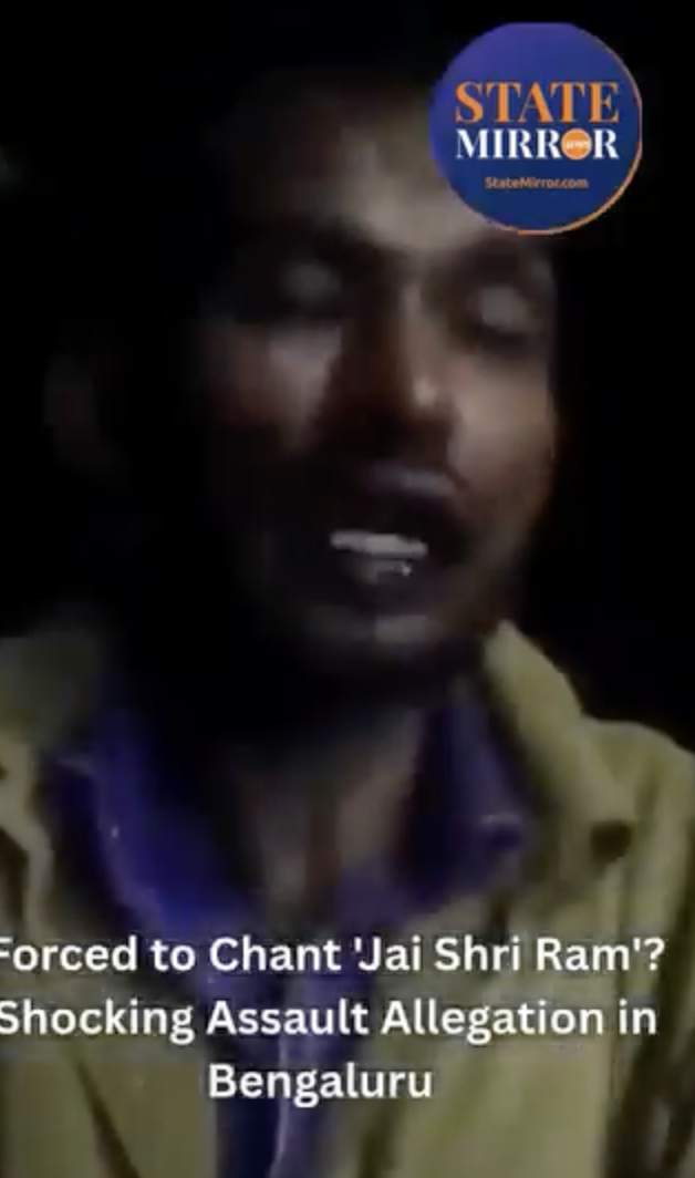 In Bengaluru, Muslim Man Forced to Chant ‘Jai Shri Ram’ After Being Beaten