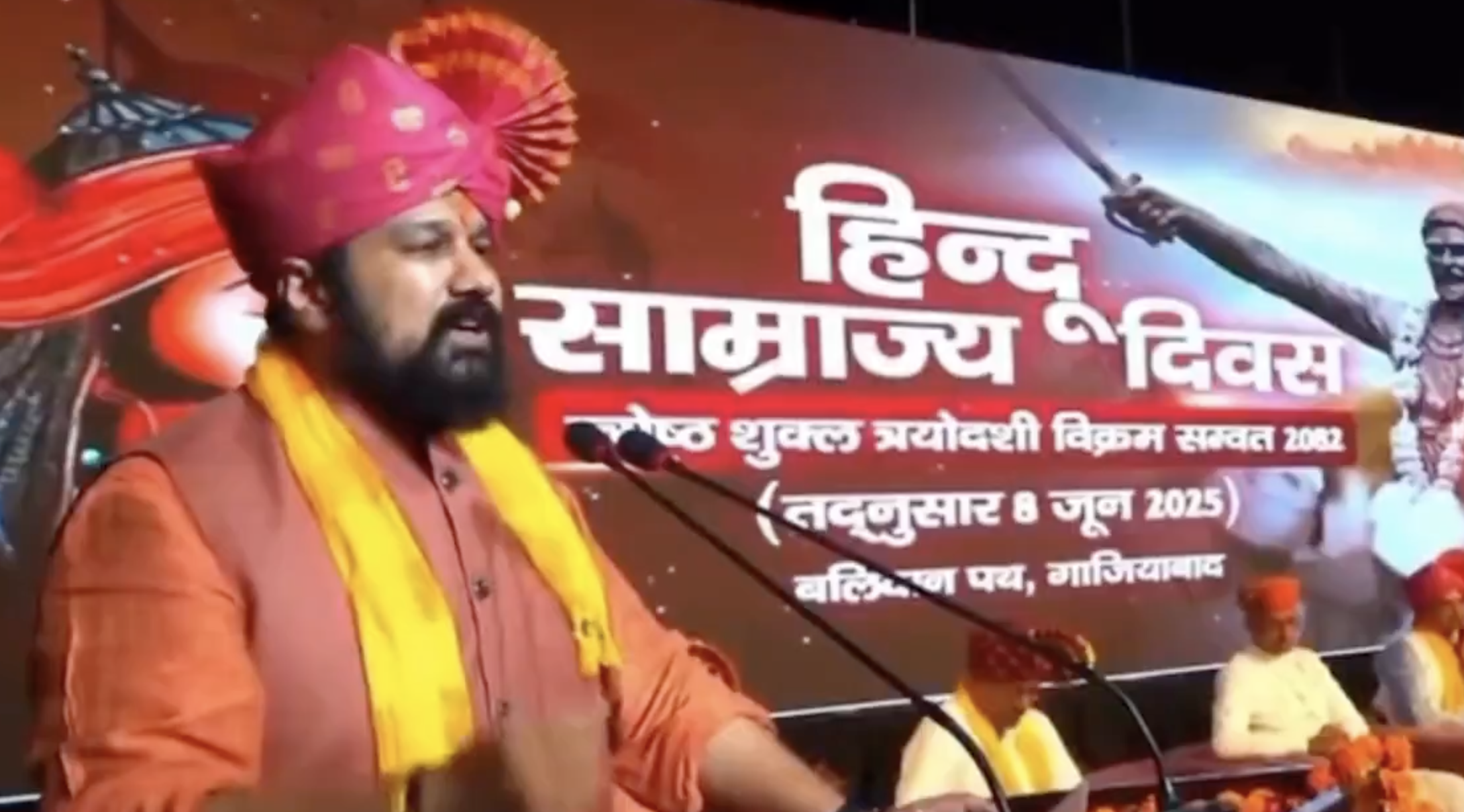 In Ghaziabad, Vishnu Shankar Jain at Hindu Samrajya Diwas Calls for Temple ‘Liberation’ and Hindu Rashtra