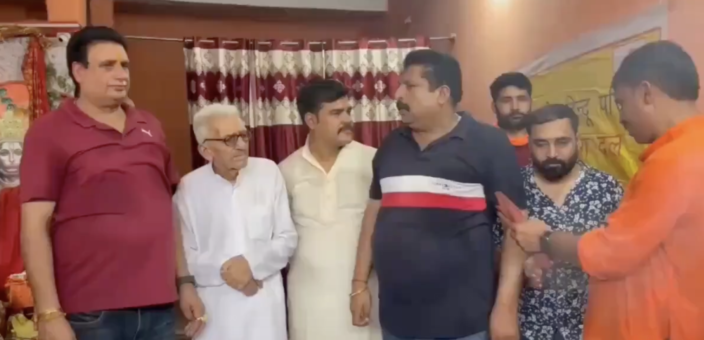 In Jammu, AHP-Rashtriya Bajrang Dal Holds Havan and Trishul Deeksha, Distributes Weapons