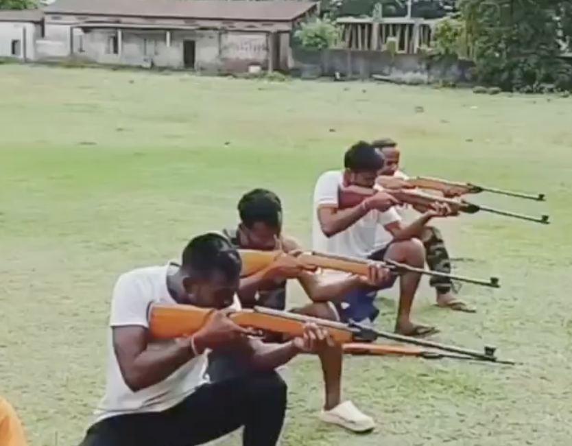 In Rangia, Assam AHP-Rashtriya Bajrang Dal Holds Training Camp Teaching Participants to Use Guns