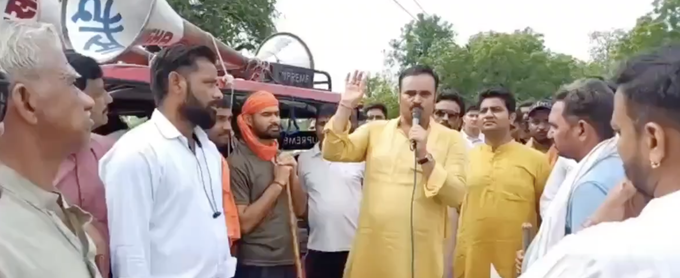 In Dausa, Hindu Nationalists Protest Christian Prayer Hall; Alleged Conversions Spark Clash With Police