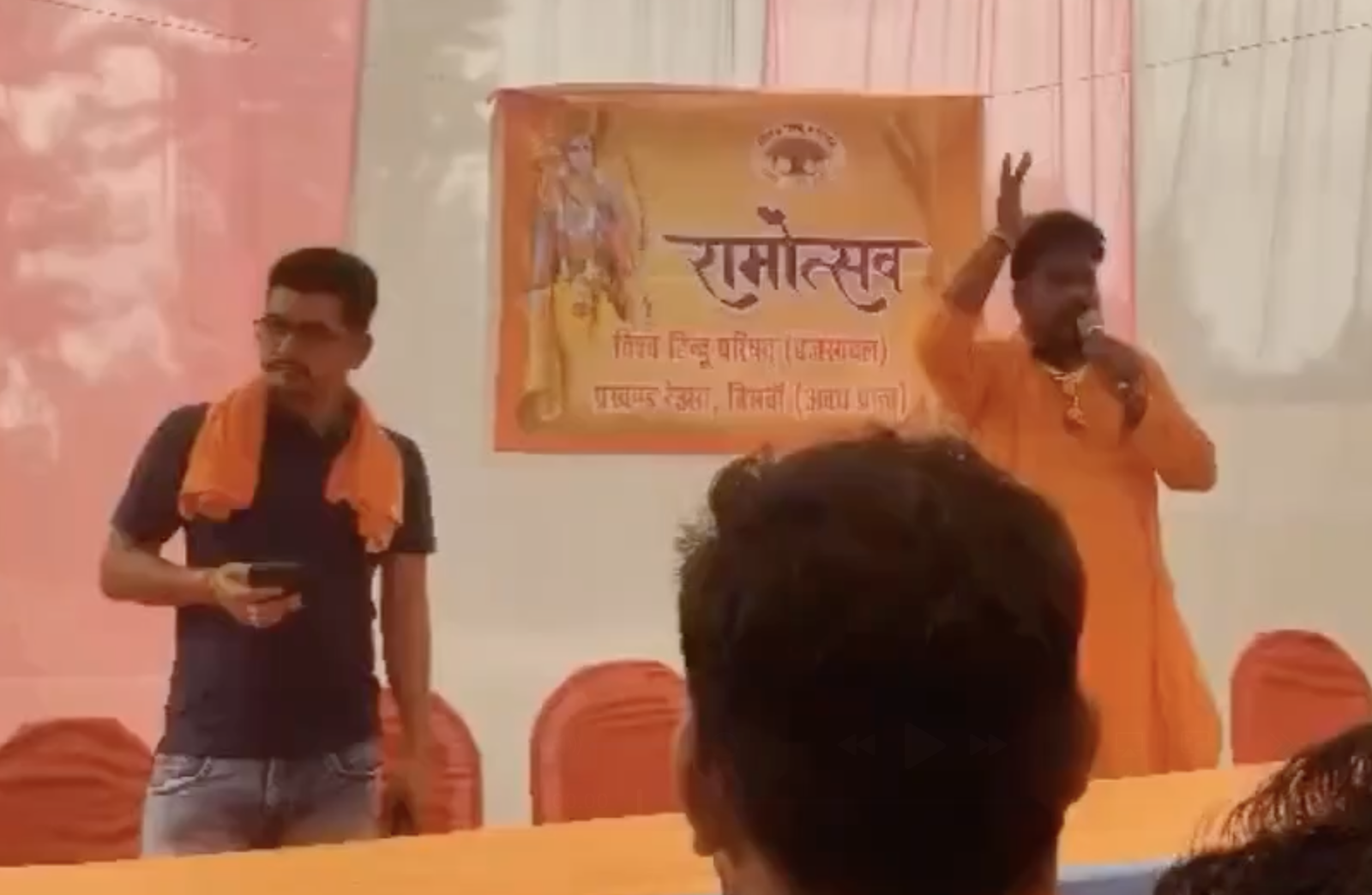 In Reusa, VHP-Bajrang Dal Speaker Calls for Hindu Rashtra With Violent Slogan