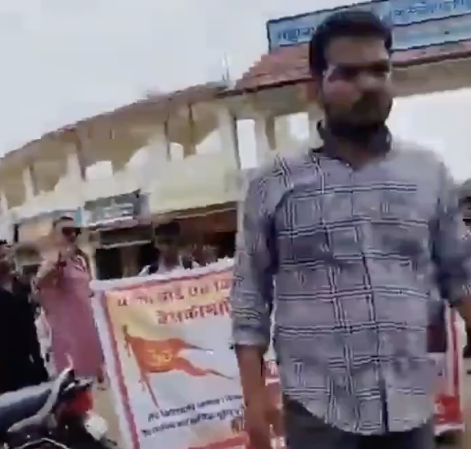 In Chhatarpur, VHP-Bajrang Dal Protest Over ‘Land Jihad’ Conspiracy