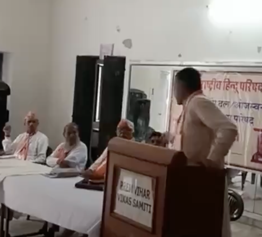 In Jodhpur, AHP-Bajrang Dal Leader Spreads Fear of Muslims, Justifies Radhika Yadav Murder as ‘Love Jihad’