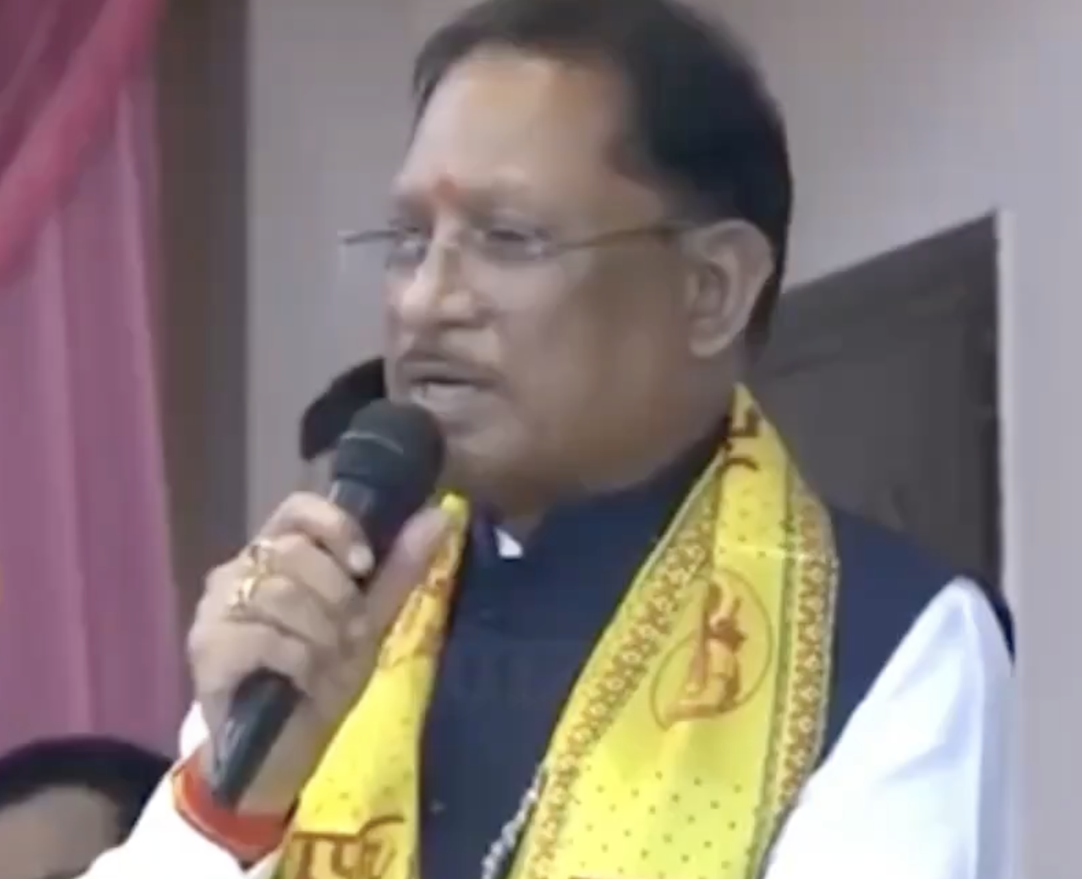 In Raipur, Chhattisgarh CM Vishnu Deo Sai Announces Anti-Conversion Law at Hindu Rashtra Adhiveshan