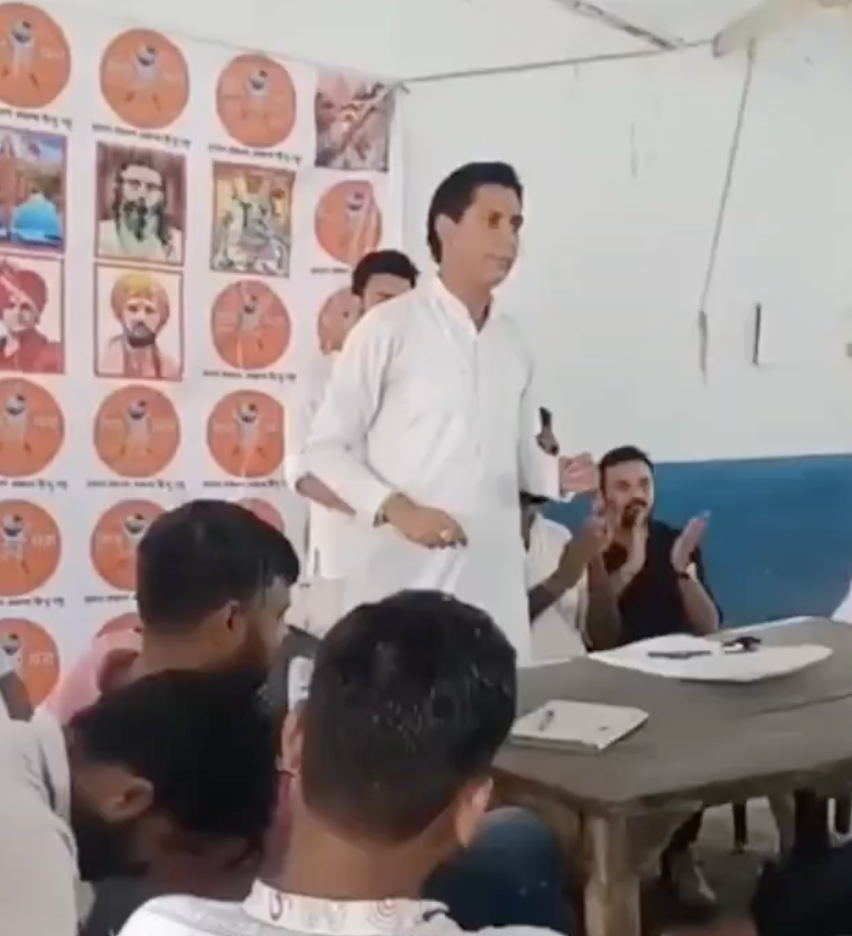 In Rishikesh, Hindu Rashtra Sena Leader Calls to Save India From ‘Jihadis’