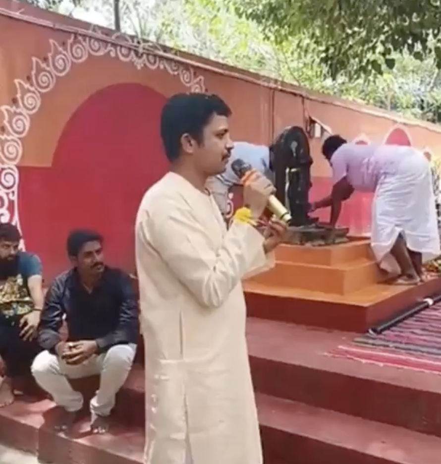 In Bangalore, Mohan Gouda promotes Hindu Rashtra and ‘love jihad’ conspiracy