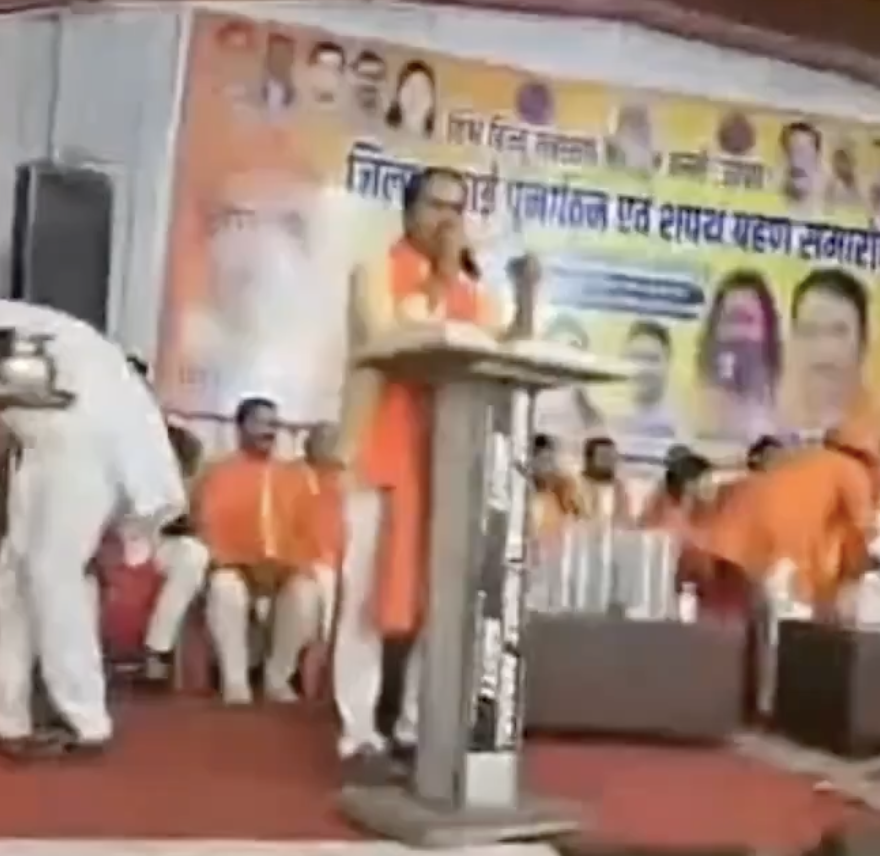 In Basti, Digvijay Singh Rana calls Muslims Babur’s illegitimate children and a national threat
