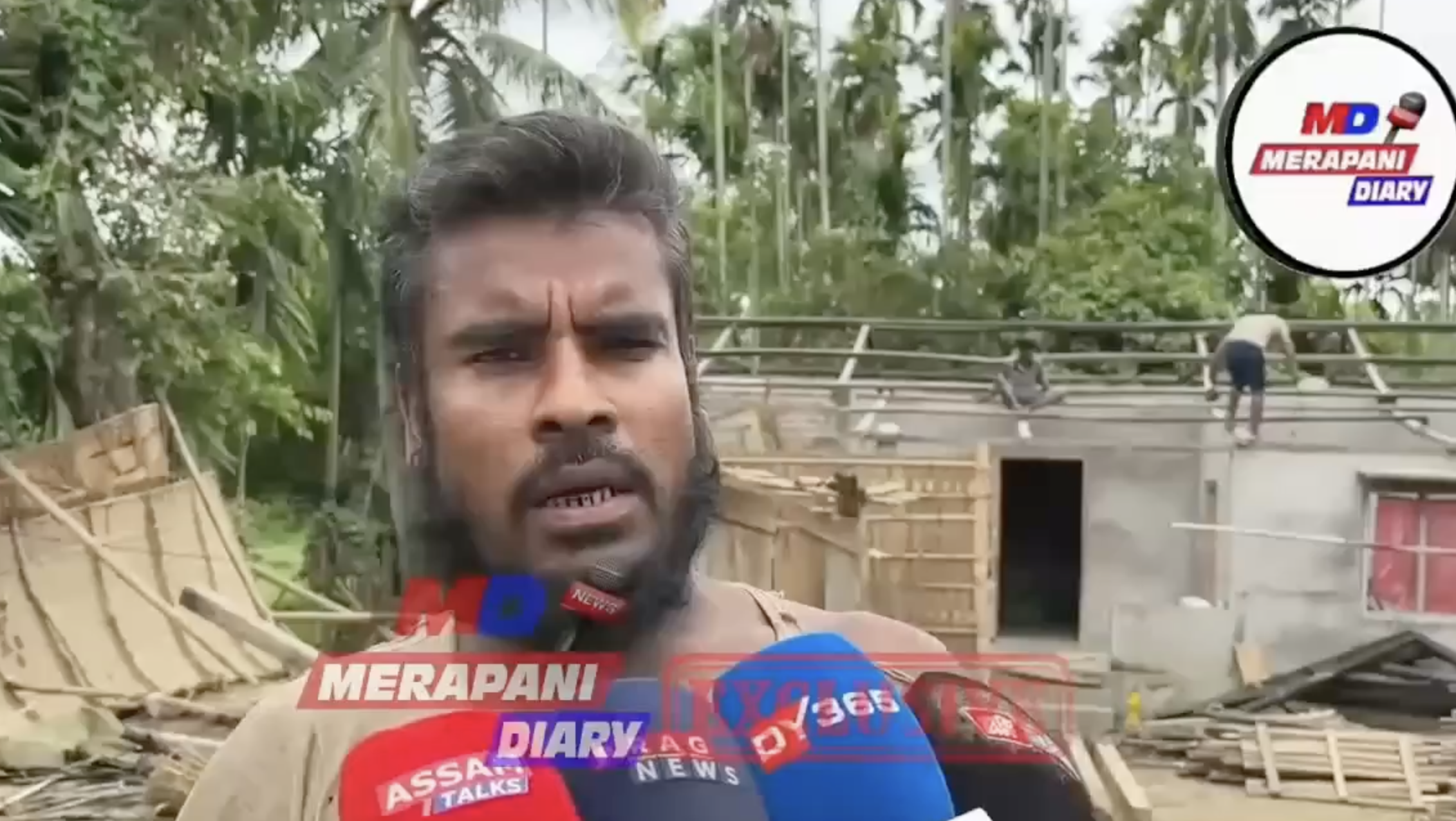 In Merapani, villagers dismantle homes amid government eviction threat