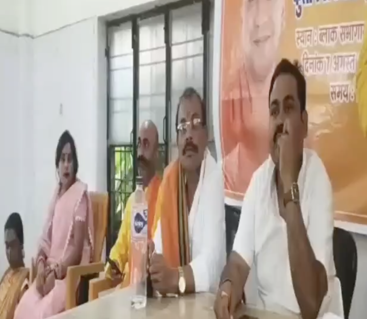 In Kushinagar, Rajan Jaiswal urges Hindus to convert Muslim women to stop ‘love jihad’