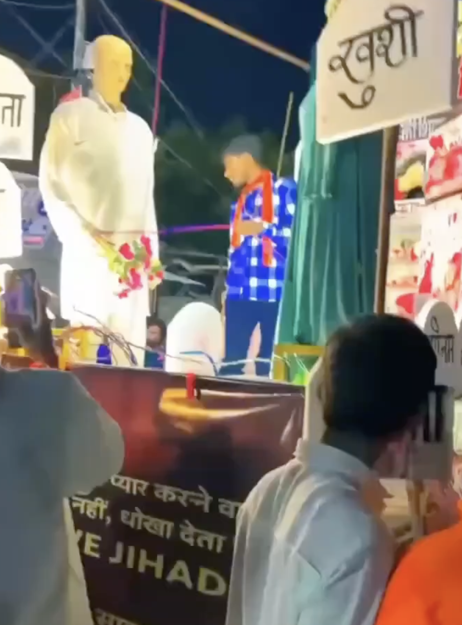 In Gopalganj, VHP–Bajrang Dal parade displays violent ‘love jihad’ tableau