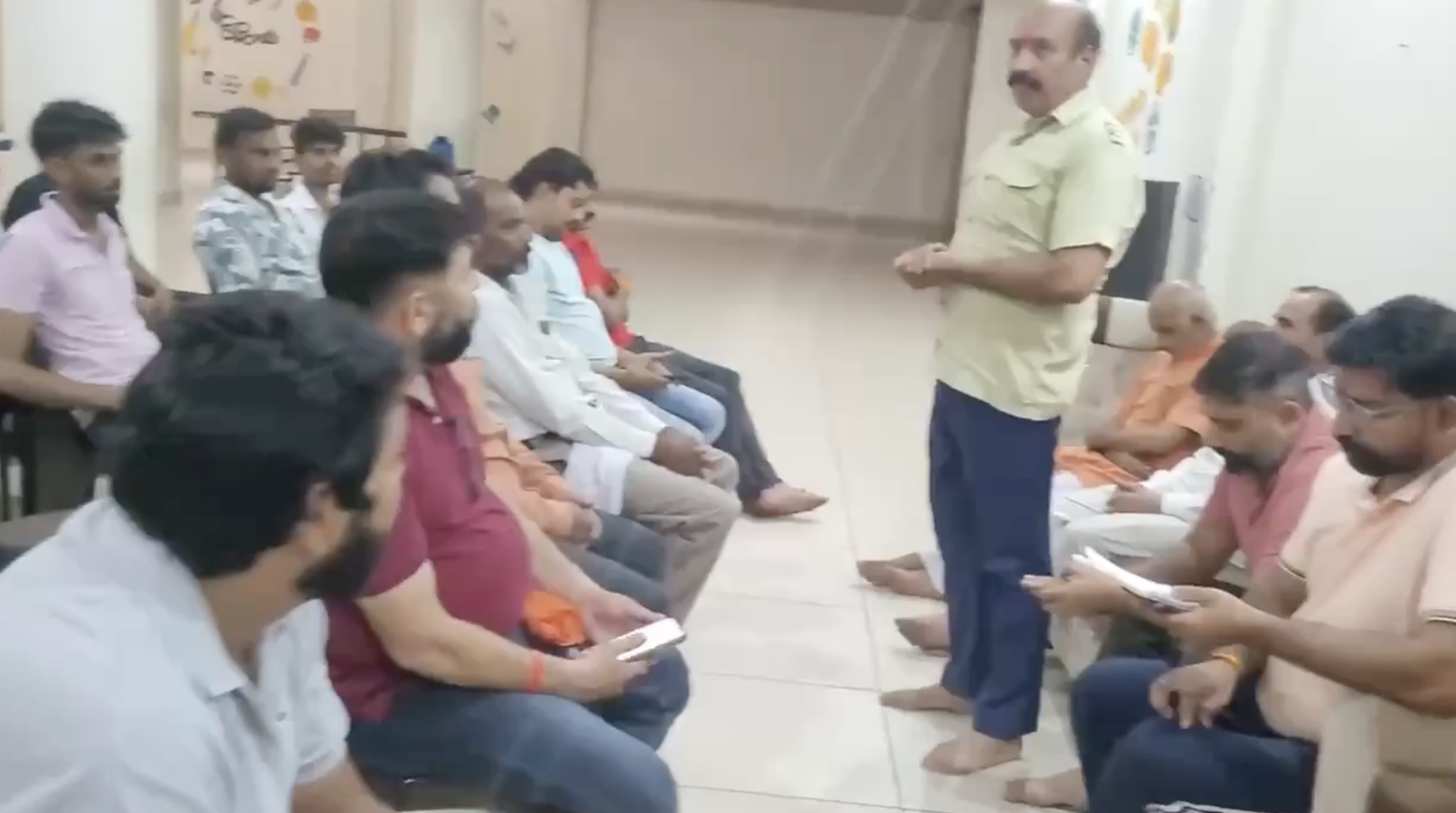 In Palwal, AHP leader Munish Bhardwaj smears Jumma namaz and pushes weekly Hanuman Chalisa response