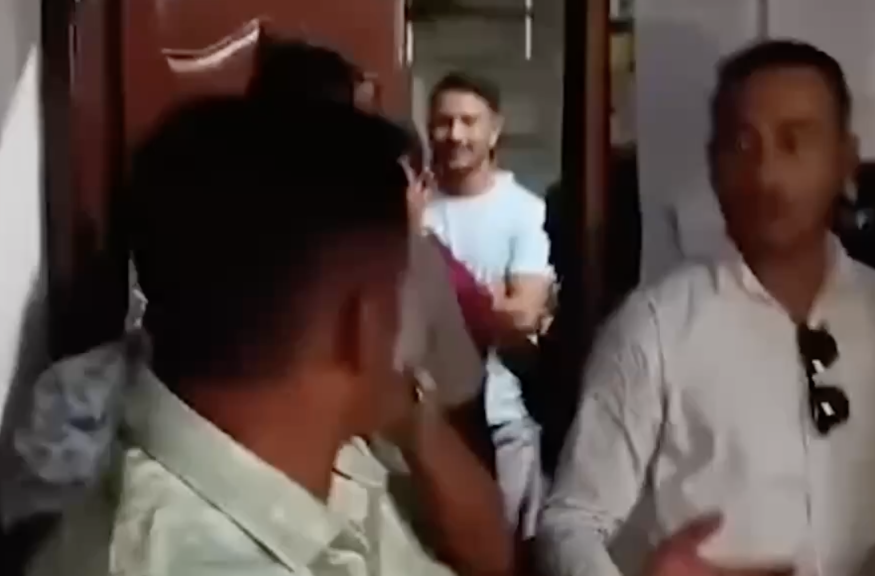 In Jorhat, Bir Lachit Sena harasses contractor Azad Choudhary at municipality office with illegal immigrant slur