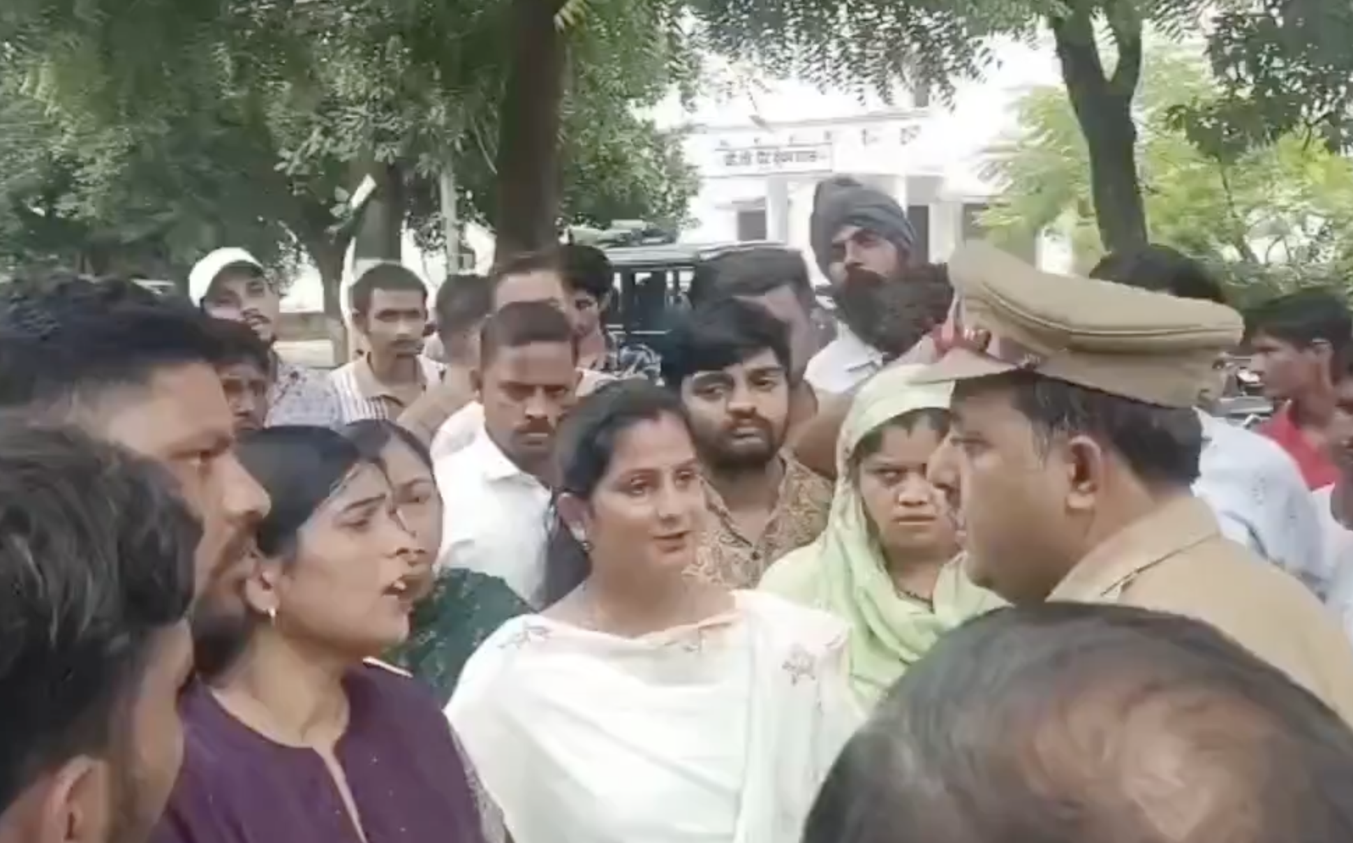 In Lakhimpur Kheri, Hindu nationalist groups protest at police station after interfaith elopement and push ‘love jihad’