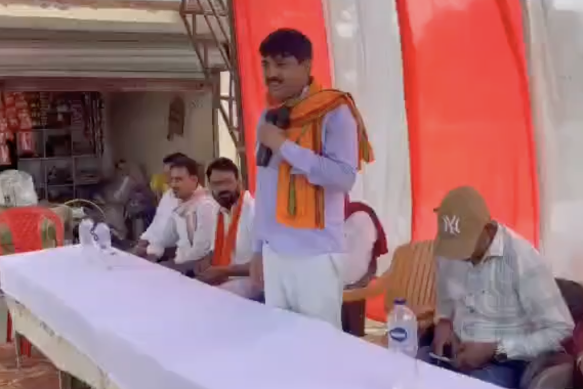 In Manjhanpur, Kaushambi, VHP leader Ved Satyarthi targets Muslims at well dispute meeting with demeaning slurs
