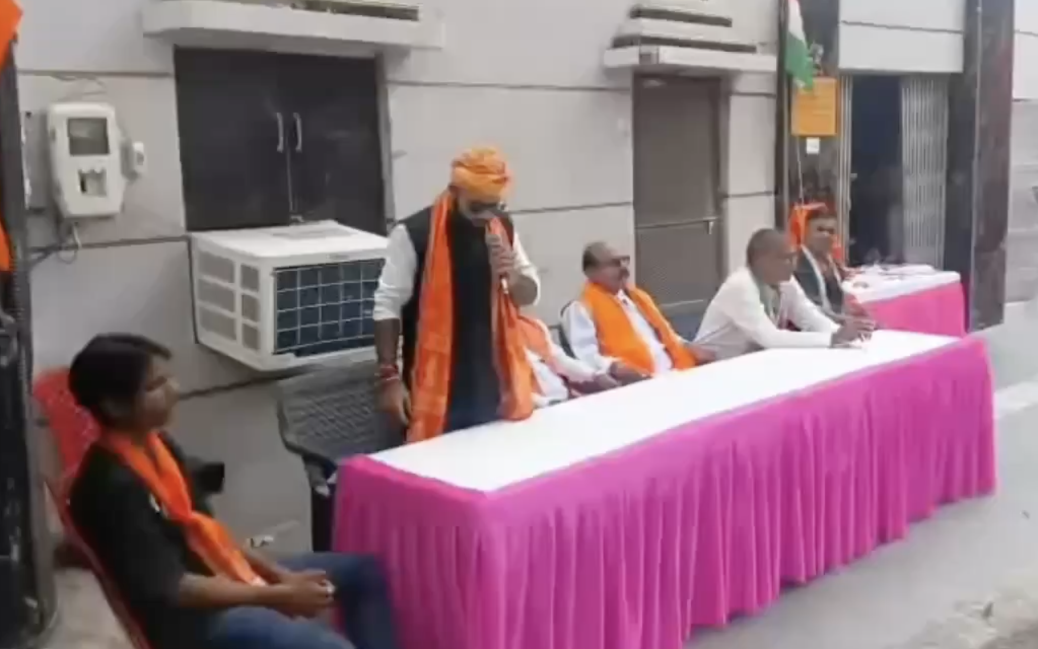 In Agra, AHM’s Harsh Katihar Singh calls Islam a ‘cancer’ and urges surveillance of women for ‘love jihad’
