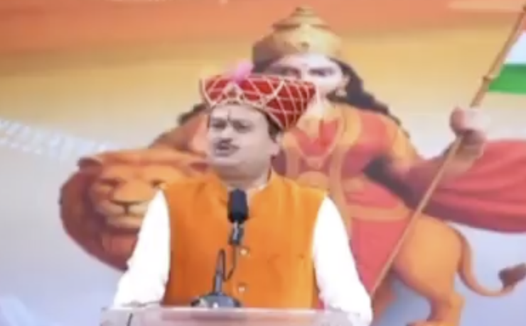In Noida, Suresh Chavhanke brands Muslims ‘enemies within,’ pushes ‘Mini-Pakistans’ and pitches a ‘janta NRC’