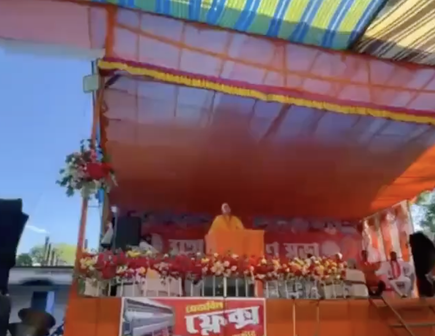 In Alipurduar, HJM’s Suman Kumar incites violence, pushes ‘love/land jihad’