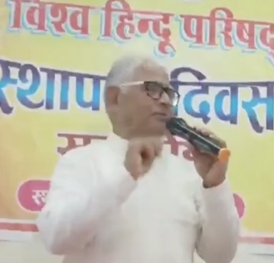 In Bettiah, VHP’s Ambarish Singh pushes ‘love jihad’