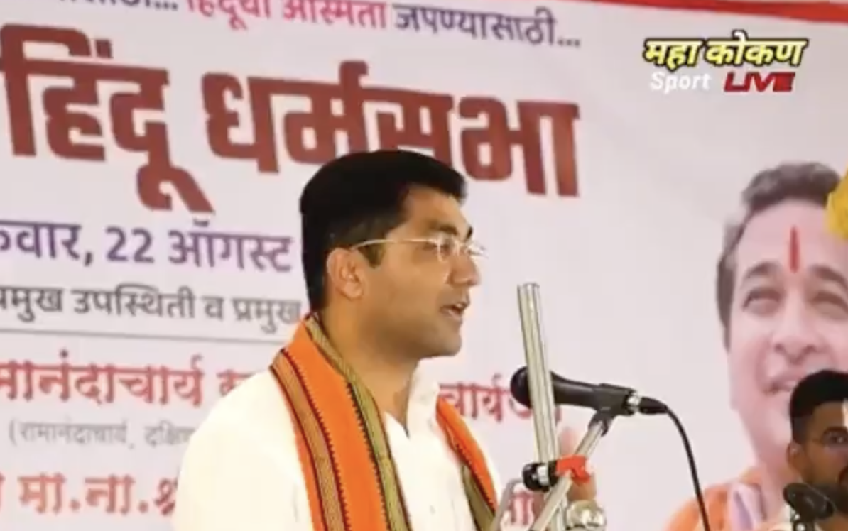 In Rajapur, MLA Jagtap rails at dargahs, pushes ‘love jihad’