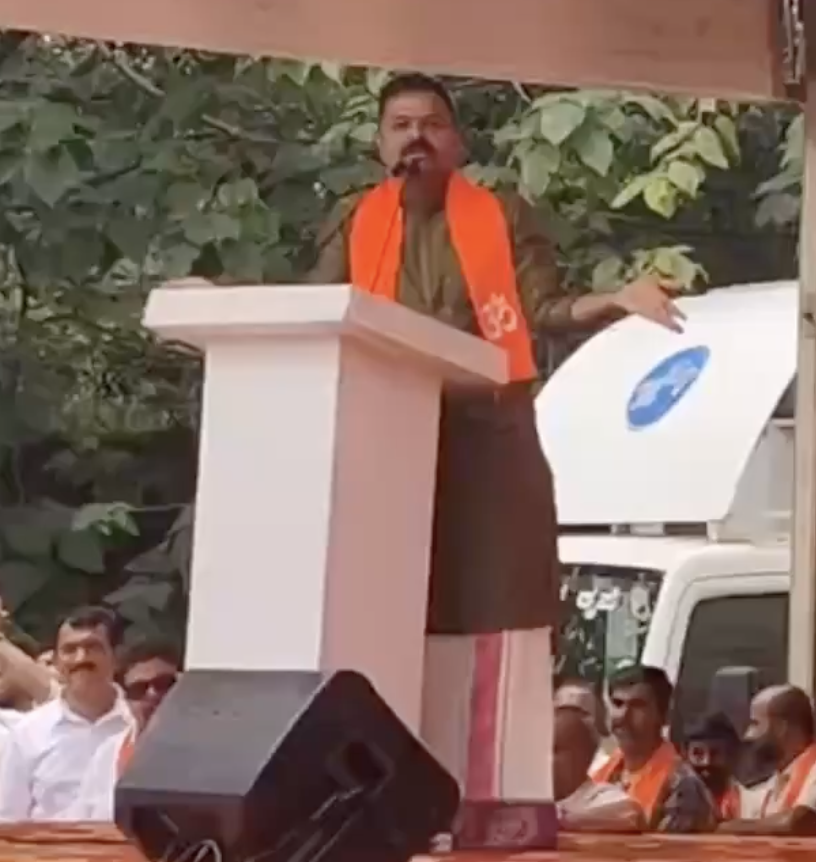 In Bengaluru, Sulibele alleges plot to “Islamize South India”