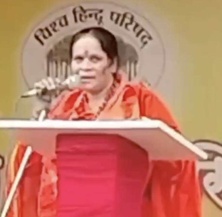 In Sitarganj, Sadhvi Prachi urges boycott of Muslim schools, businesses