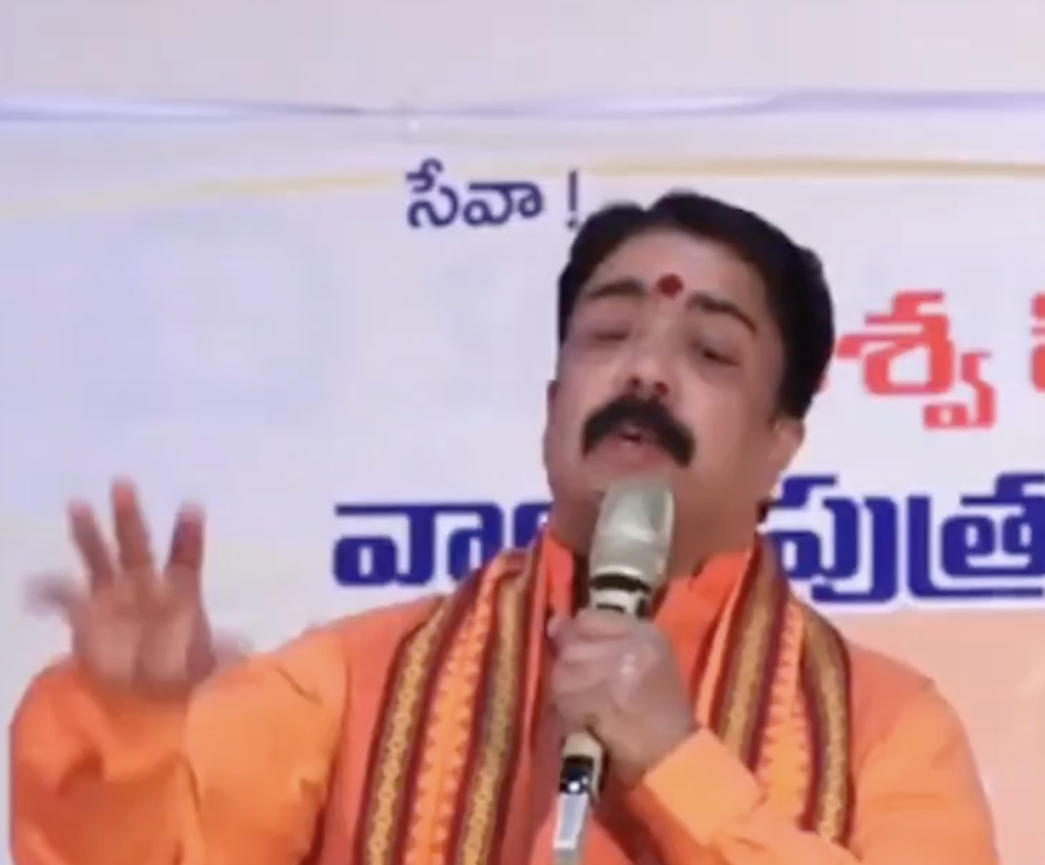 In Hyderabad, BD leader brands Christians/Muslims national threat