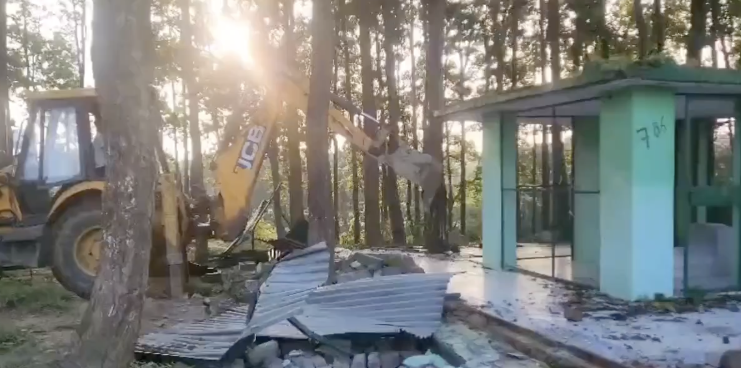 In Dehradun, mazar razed on forest land