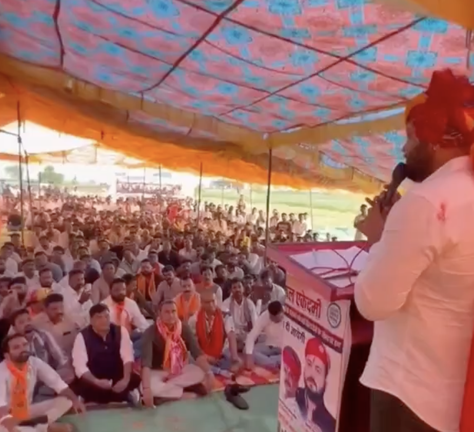 In Arniya Sultanpura, Karni Sena chief seeks criminalizing interfaith marriage