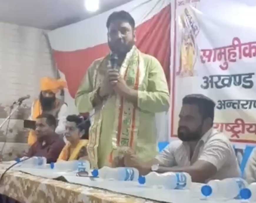 In Khurja, AHP leader uses slurs, calls Muslims ‘jihad-hungry wolves’ at rally