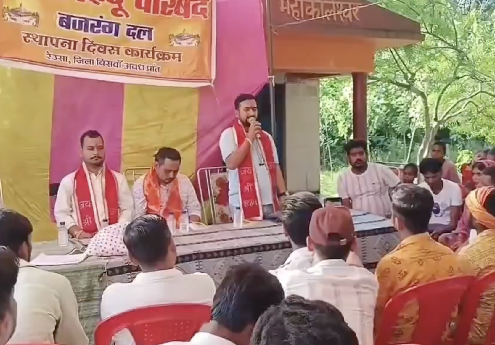 In Reusa, VHP leader urges Hindus to arm themselves against ‘tyrants’ and ‘attackers’