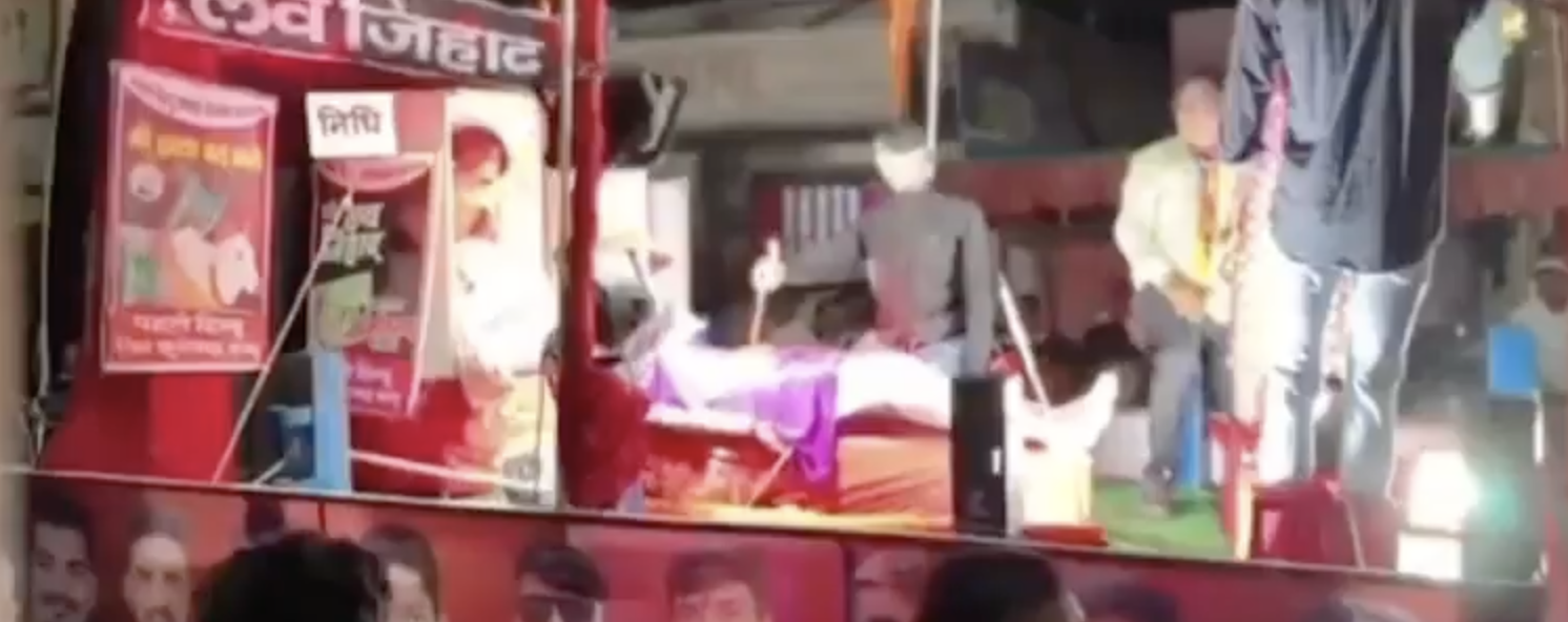 In Kasravad, procession displays tableau promoting anti-Muslim ‘love jihad’ conspiracy