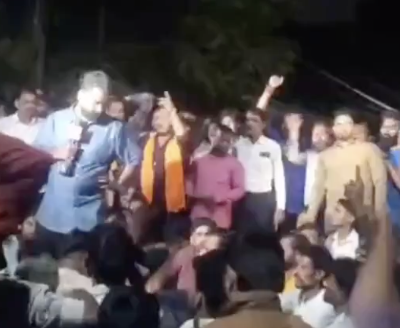 In Arif Nagar, Hindu activists demand demolitions after stone-pelting near temple