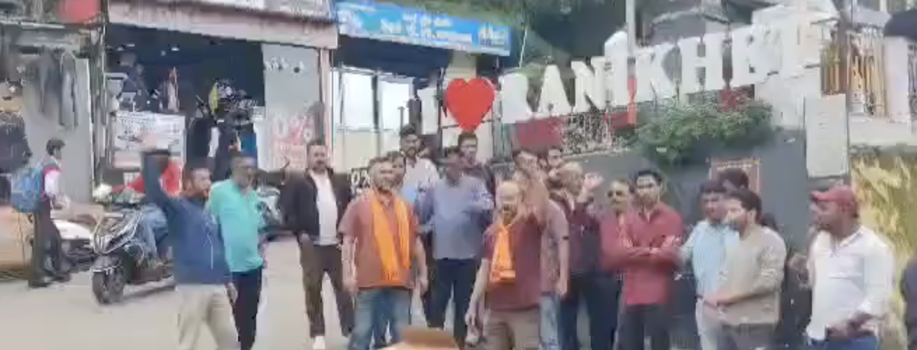 In Ranikhet, VHP-Bajrang Dal protests cow slaughter and targets non-Hindus