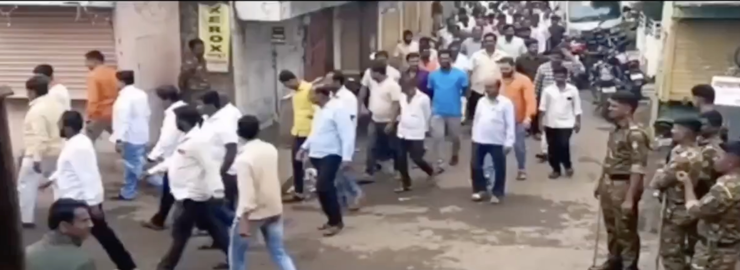 In Naldurgh, Sakal Hindu Samaj holds march accusing Muslims of sedition over Eid slogans