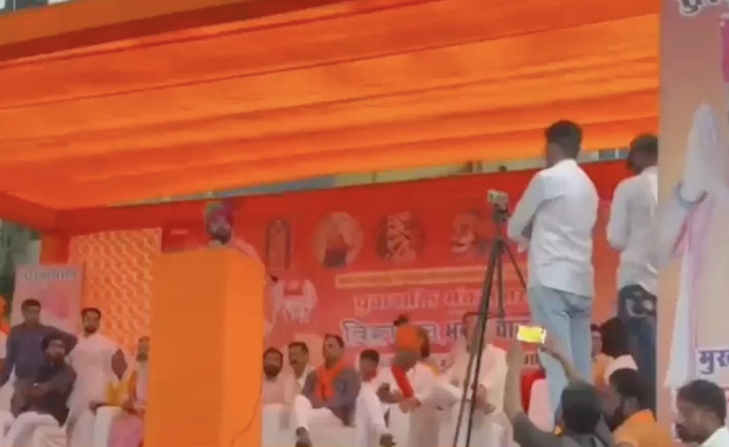 In Jaipur, T Raja Singh boasts of violence, calls Muslims ‘katuas’, urges Hindu Rashtra oath